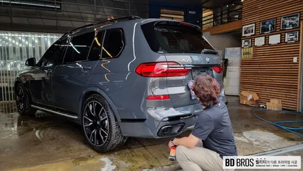 인천 BMW X7 윈도틴팅 솔라가드 반사필름 시공후기 / 인천, 부평, 부천