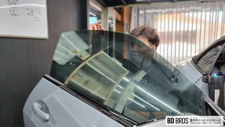 인천 BMW M440i 컨버터블 썬팅시공 글라스틴트 선셋 / 인천, 부평, 부천