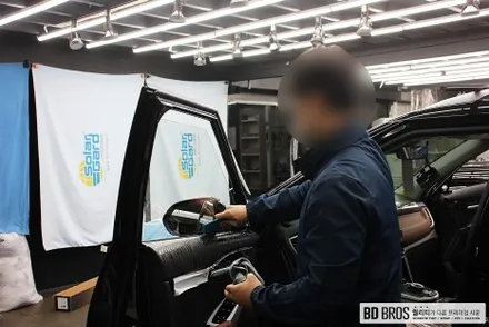 기아 셀토스 레이노 썬팅 시공과 QXD8000 블랙박스 장착 / 인천, 부평, 부천