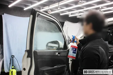 인천 신차패키지 전문 비디브로스 렉스턴 스포츠 칸 레이노 썬팅 시공 리뷰 / 인천, 부평, 부천