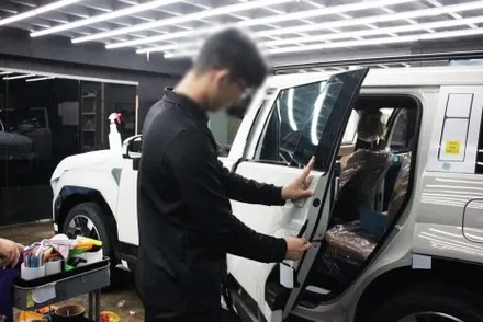 싼타페 썬팅 고민된다면? 사이비 세이지 레이노S9 / 인천 중구