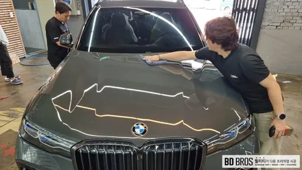 인천 BMW X7 윈도틴팅 솔라가드 반사필름 시공후기 / 인천, 부평, 부천