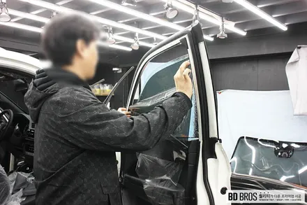 인천 신차패키지 전문 비디브로스 렉스턴 스포츠 칸 레이노 썬팅 시공 리뷰 / 인천, 부평, 부천