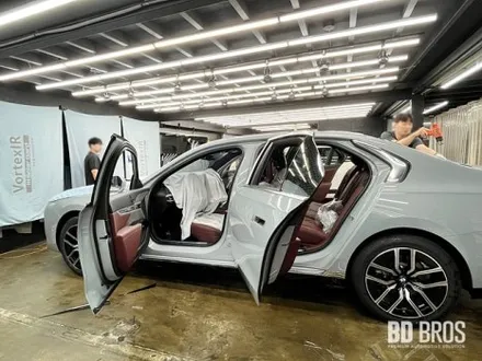 [인천 수입차 썬팅] BMW 740d에 솔라가드 노블레스 K 플러스 완벽 시공 / 인천 중구