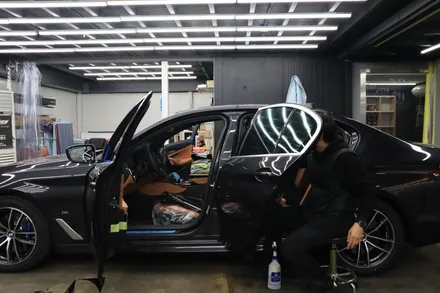 인천신차패키지 BMW 5시리즈 솔라가드퀀텀가격 서비스로 만족된 작업후기 / 인천, 부평, 부천
