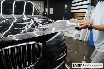 인천 BMW X5 PPF 시공, 본넷을 스톤칩으로부터 보호하자! / 인천, 부평, 부천