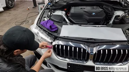 인천 숭의동 신차패키지 전문 썬팅부터 PPF까지 BMW 5시리즈 / 인천, 부평, 부천