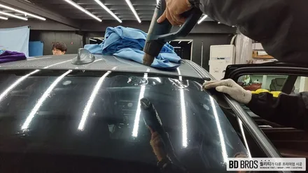 인천 썬팅재시공 BMW 5시리즈 솔라가드 퀀텀으로 깔끔하게 / 인천, 부평, 부천
