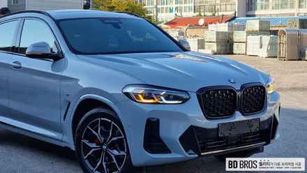 BMW X4 글라스틴트 선셋 인천 썬팅은 역시 비디브로스 / 인천, 부평, 부천