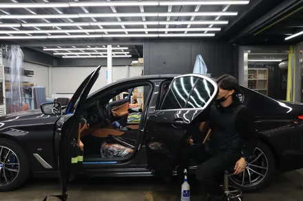인천신차패키지 BMW 5시리즈 솔라가드퀀텀가격 서비스로 만족된 작업후기 / 인천, 부평, 부천