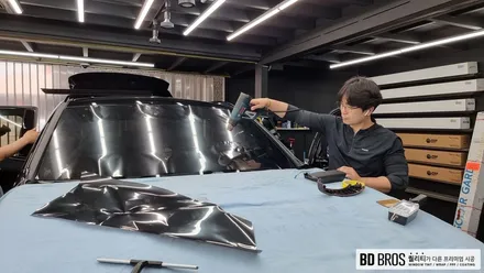 송도 틴팅 BMW X4 반사필름으로 확실한 열차단 효과를 / 인천, 부평, 부천