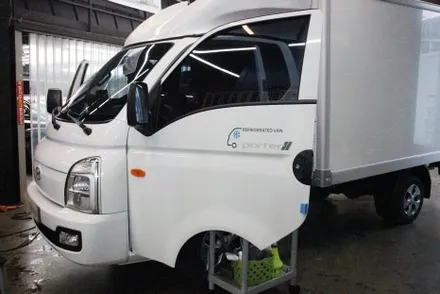 인천 포터 탑차 썬팅 레이노S9 합리적인 가격으로 시공 / 인천 중구