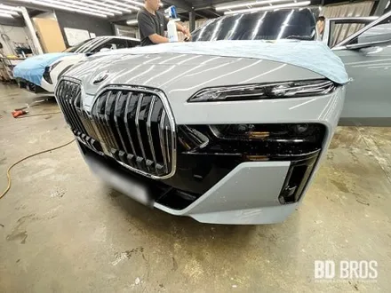 [인천 수입차 썬팅] BMW 740d에 솔라가드 노블레스 K 플러스 완벽 시공 / 인천 중구