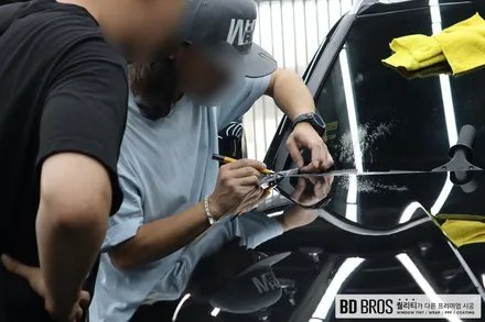 인천 BMW X5 PPF 시공, 본넷을 스톤칩으로부터 보호하자! / 인천, 부평, 부천