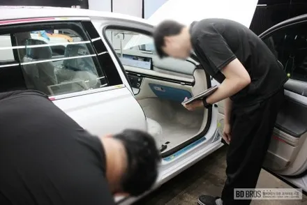 인천 G80 신차검수 및 썬팅 작업 후기 / 인천 중구