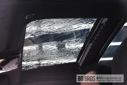 오래된 썬팅이 답답하시다면? 인천 BMW 재시공 전문 비디브로스가 정답! 솔라가드 볼텍스IR로 깔끔하게 / 인천 중구