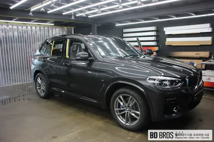 BMW X3 인천 틴팅 글라스틴트 선셋으로 업그레이드 / 인천, 부평, 부천