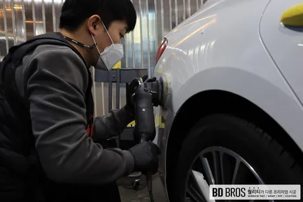 인천광택  보험처리 그랜져IG 석회물 떨어짐 사고 완벽히 제거후기 / 인천, 부평, 부천