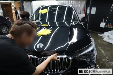 인천 BMW X5 PPF 시공, 본넷을 스톤칩으로부터 보호하자! / 인천, 부평, 부천