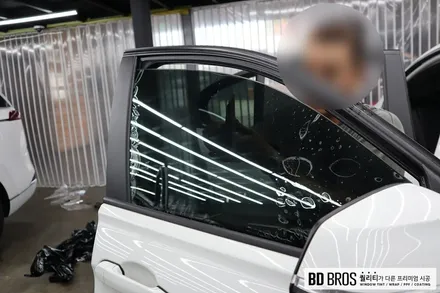 인천 썬팅 재시공 BMW 320d 열차단 틴큐브 Q90 / 인천, 부평, 부천