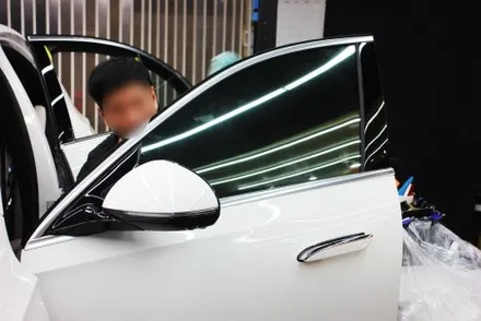 인천 브이쿨 썬팅, 벤츠E300 신차패키지 브이쿨 시공ㅣ비디브로스 / 인천 중구