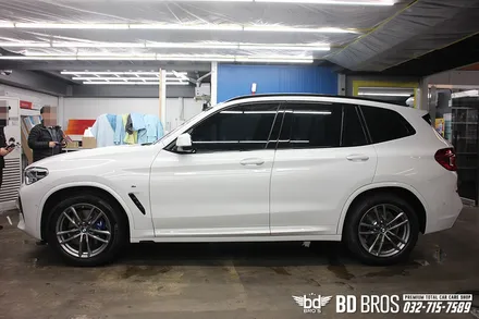 인천 유리막코팅 BMW X3 시공 과정이 궁금하다 / 인천, 부평, 부천