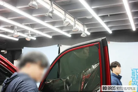 인천 반사썬팅 전문 렉스턴 글라스틴트 선셋 신차패키지 후기 / 인천, 부평, 부천