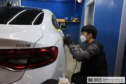 인천광택  보험처리 그랜져IG 석회물 떨어짐 사고 완벽히 제거후기 / 인천, 부평, 부천