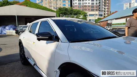 숭의동 EV6 자동차썬팅 & 블랙박스 시공 / 인천, 부평, 부천