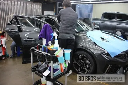 인천 K5 썬팅K5  루마버텍스 900/700, 그 실물 느낌은? / 인천 중구
