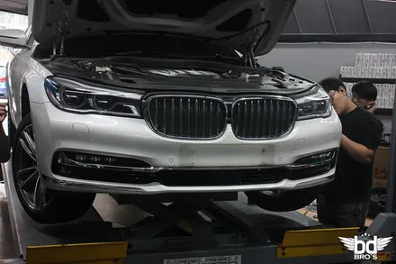 인천 BMW G11 7시리즈전용 프론트 리어 M스포츠 범퍼 파츠튜닝 / 인천, 부평, 부천