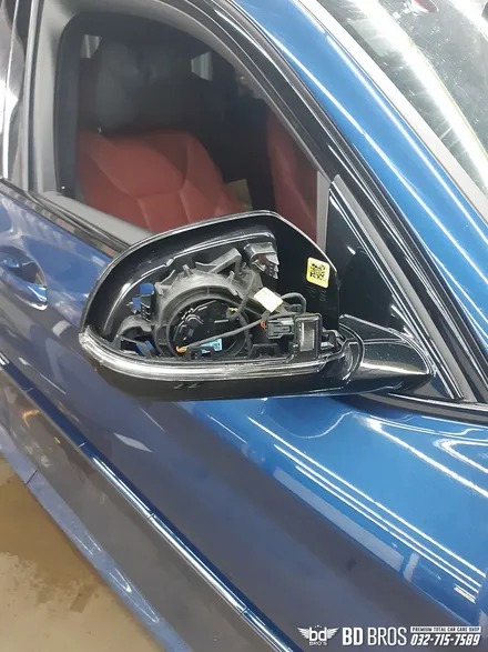 BMW X4 사이드미러 랩핑 B필러 PPF 같이 시공했더니 / 인천, 부평, 부천