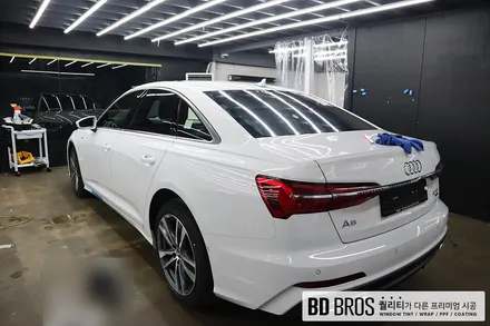 아우디A6 인천 신차썬팅 강한 내구성으로 오랫동안 변하지않는 필름이있다? / 인천, 부평, 부천