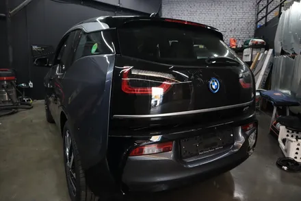 인천랩핑 BMW i3 전체랩핑과 본넷PPF시공으로 포인트 살아있네 / 인천, 부평, 부천