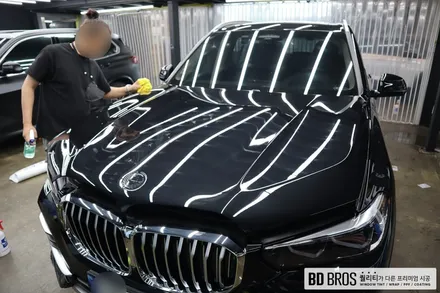 인천 BMW X5 PPF 시공, 본넷을 스톤칩으로부터 보호하자! / 인천, 부평, 부천
