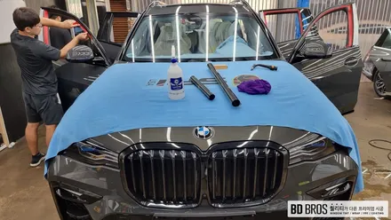 인천 BMW X7 윈도틴팅 솔라가드 반사필름 시공후기 / 인천, 부평, 부천