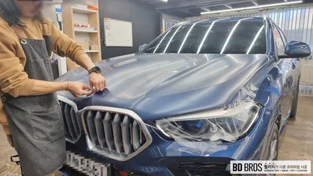 인천 BMW X6 전체 PPF (무광) 시공 / 인천, 부평, 부천
