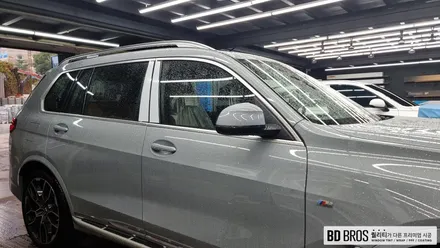 BMW X7 반사필름 썬팅시공 글라스틴트 선셋 / 인천, 부평, 부천