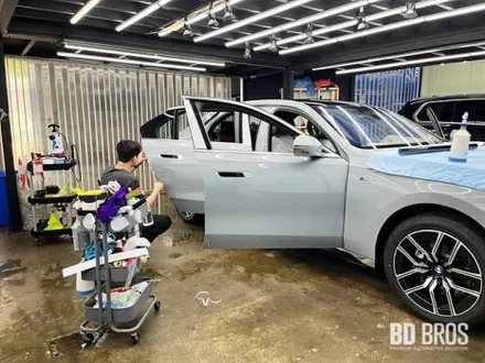 [인천 수입차 썬팅] BMW 740d에 솔라가드 노블레스 K 플러스 완벽 시공 / 인천 중구