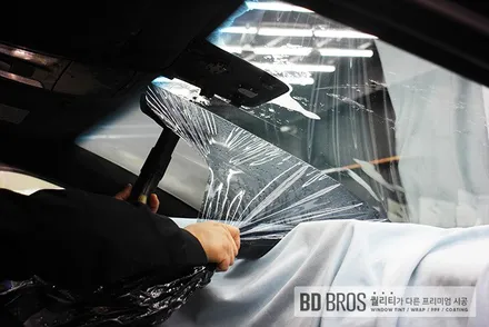 인천 썬팅 재시공 어디서 할까? 스팅어 브이쿨K 추천 / 인천 중구