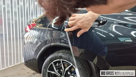 송도 틴팅 BMW X4 반사필름으로 확실한 열차단 효과를 / 인천, 부평, 부천