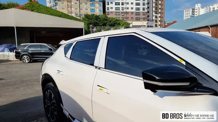숭의동 EV6 자동차썬팅 & 블랙박스 시공 / 인천, 부평, 부천