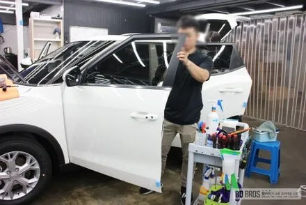 인천 남동구 썬팅 잘하는곳 티볼리 시공 추천 / 인천 중구