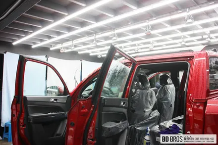 인천 반사썬팅 전문 렉스턴 글라스틴트 선셋 신차패키지 후기 / 인천, 부평, 부천