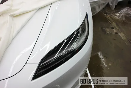 인천 남동구 테슬라 모델3 브이쿨에도 비반사필름이?신차패키지 xEV 썬팅 / 인천 중구