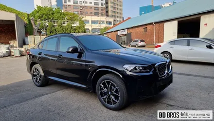 송도 틴팅 BMW X4 반사필름으로 확실한 열차단 효과를 / 인천, 부평, 부천