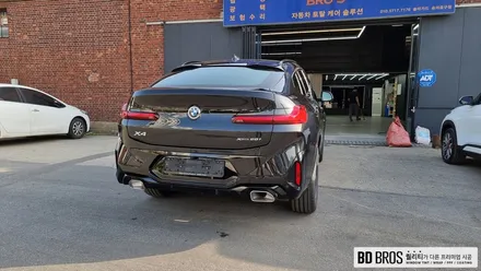 송도 틴팅 BMW X4 반사필름으로 확실한 열차단 효과를 / 인천, 부평, 부천