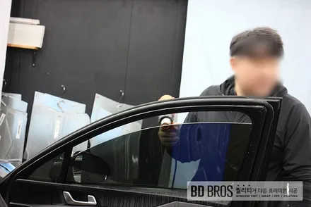 인천 K5 썬팅K5  루마버텍스 900/700, 그 실물 느낌은? / 인천 중구