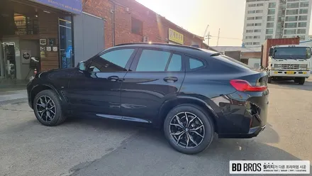 송도 틴팅 BMW X4 반사필름으로 확실한 열차단 효과를 / 인천, 부평, 부천