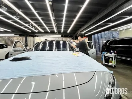 [인천 수입차 썬팅] BMW 740d에 솔라가드 노블레스 K 플러스 완벽 시공 / 인천 중구